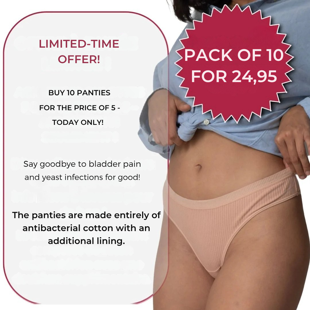 CottonComfort™ – String Antibacterial, Breathable Everyday Comfort