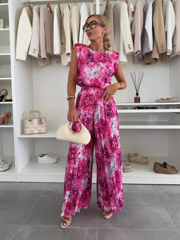 AxelleEase™ – Minimalist Two-Piece with Flowing Comfort
