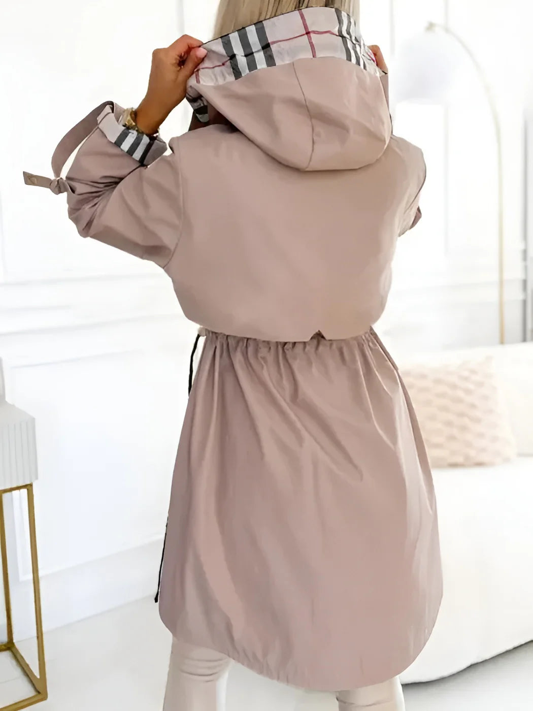 Naelle™ – Waterproof and Windproof Zip-Up Coat