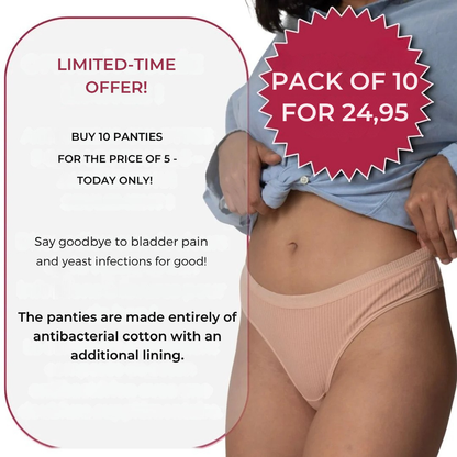 CottonComfort™ – String Antibacterial, Breathable Everyday Comfort