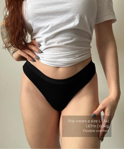 CottonComfort™ – String Antibacterial, Breathable Everyday Comfort